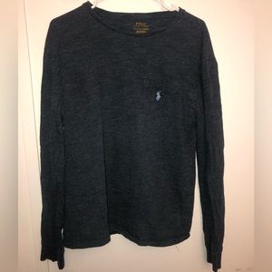 Blue Ralph Lauren Long Sleeve T-Shirt
